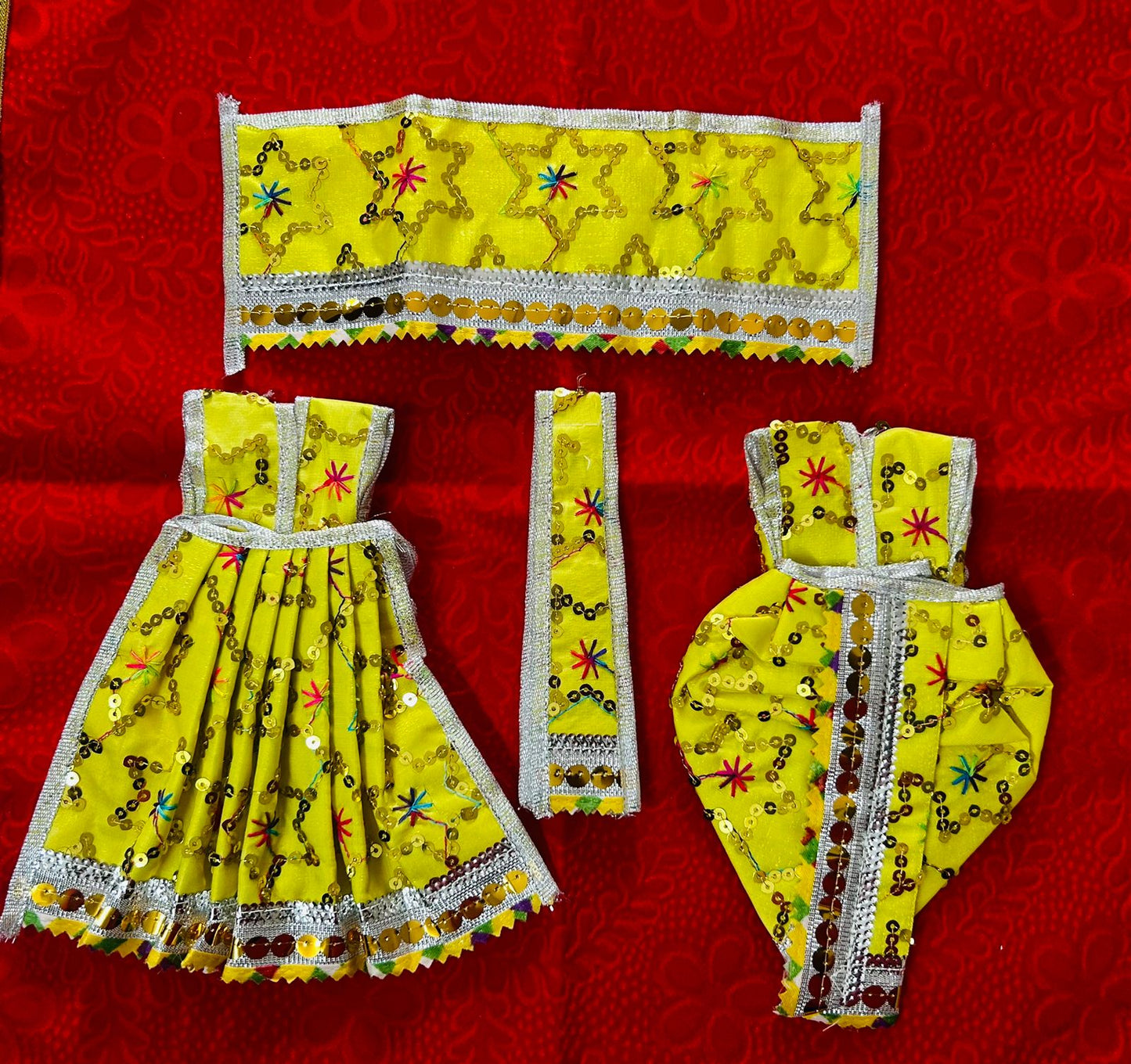 Special dress for Radha Krishna ji Jodi