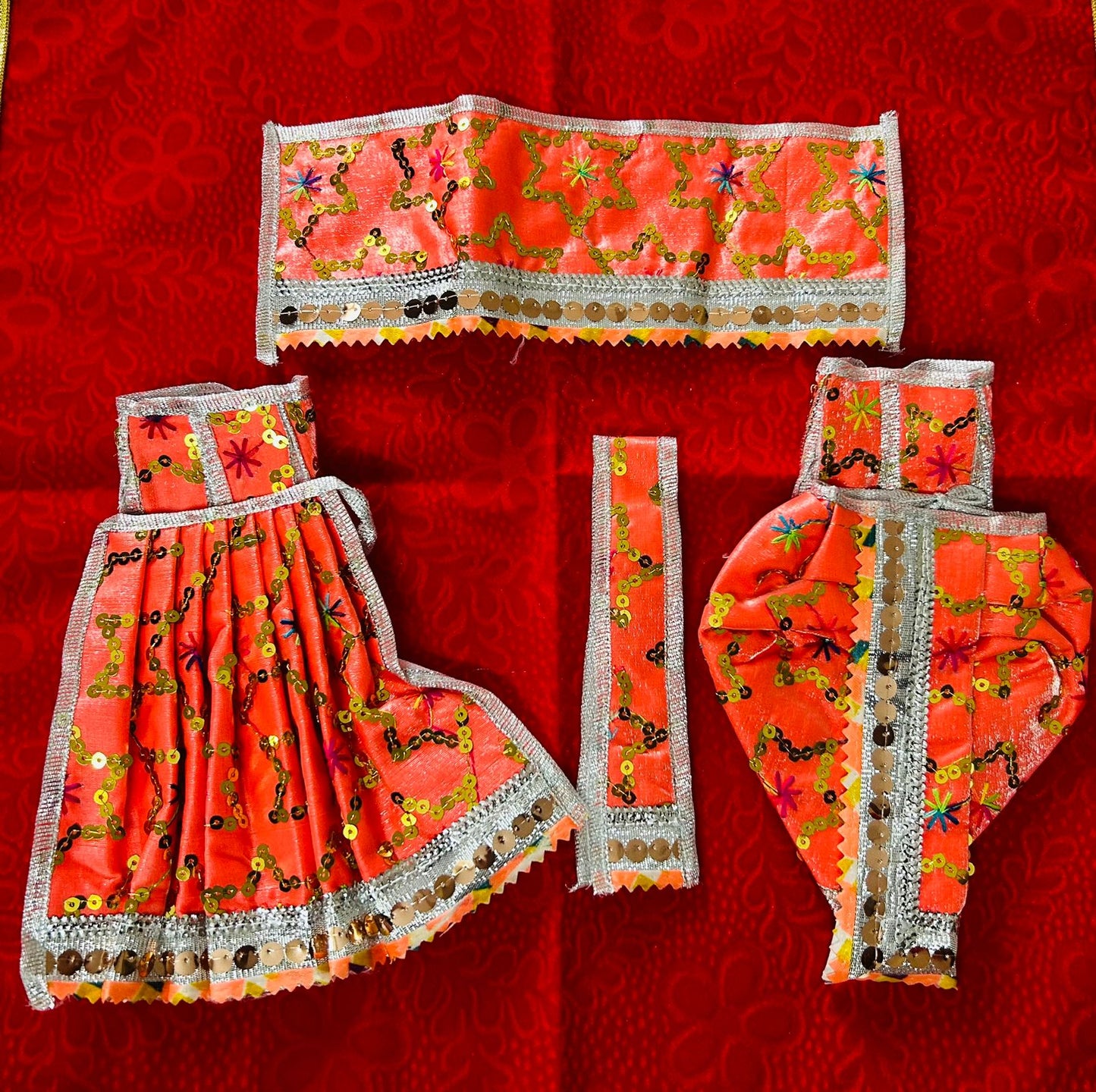 Special dress for Radha Krishna ji Jodi