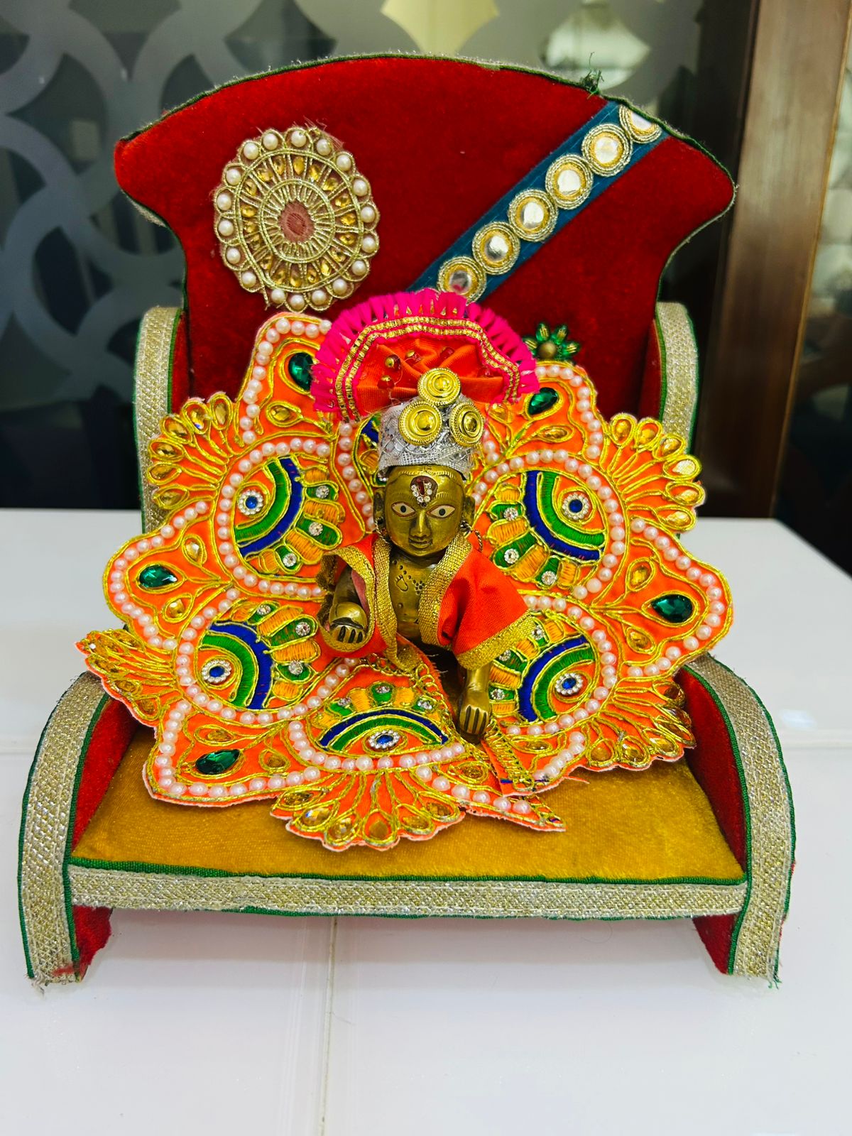 Laddu Gopalji Multicolor Design