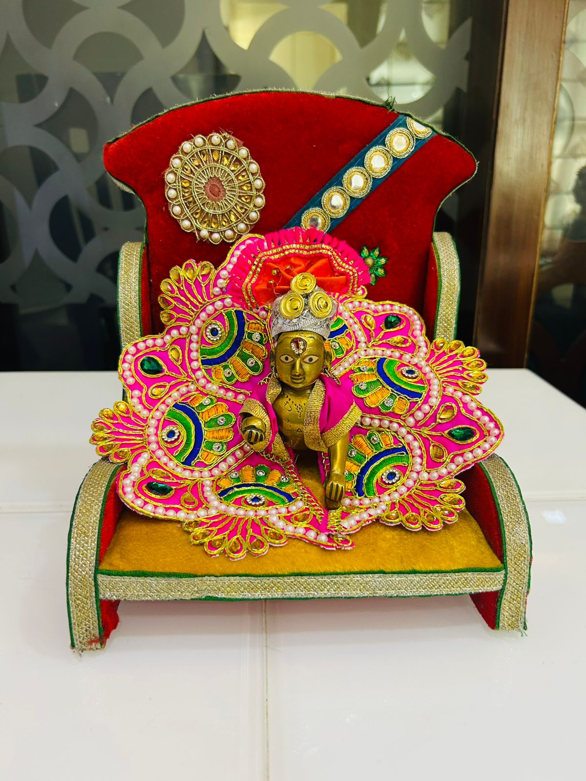 Laddu Gopalji Multicolor Design