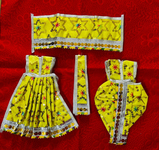 Special dress for Radha Krishna ji Jodi