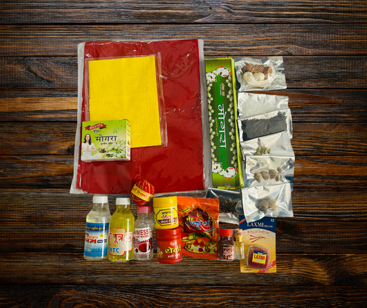 Satyanarayan Pooja Samagri Kit // सत्यनारायण पूजा सामग्री किट